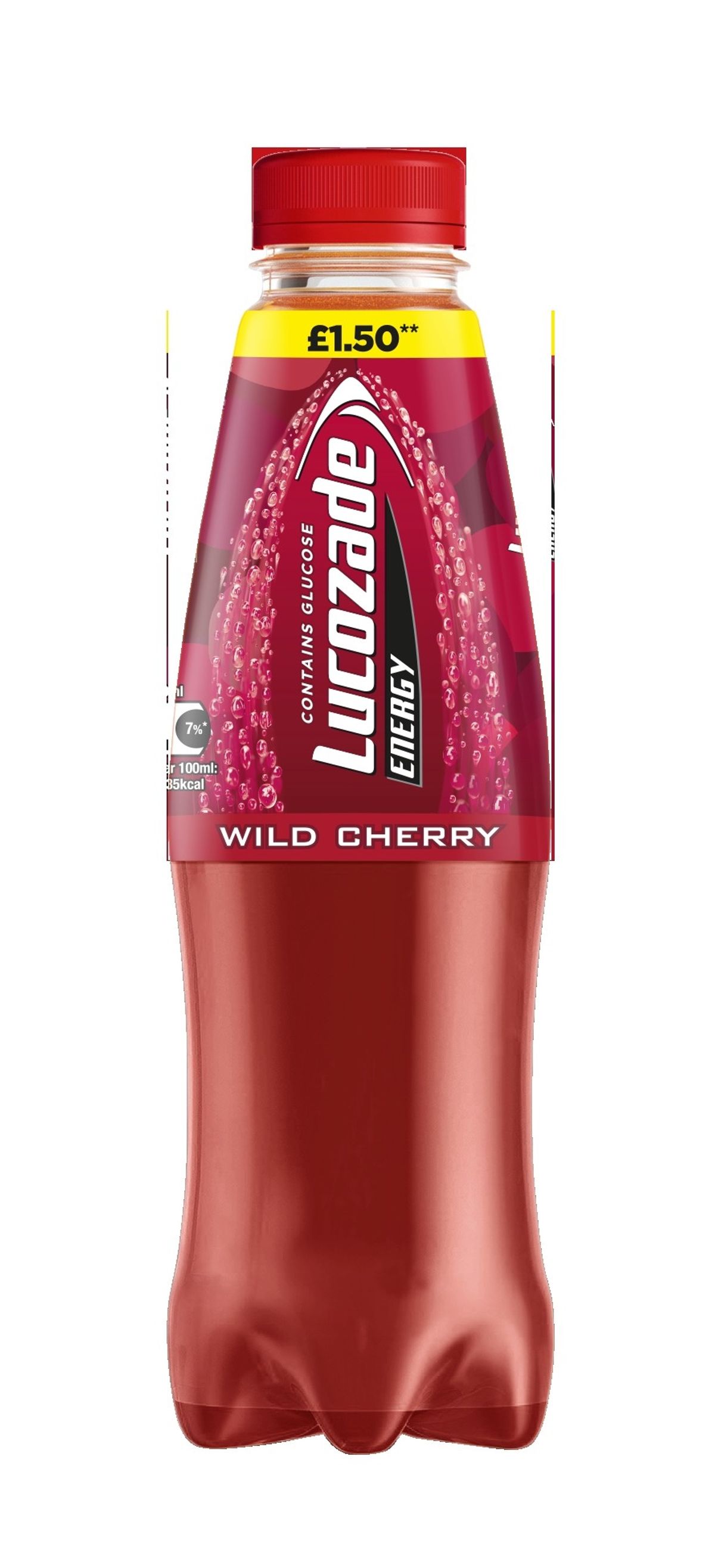 Lucozade Energy moves 380ml single SKUs to 500ml, including new PMP