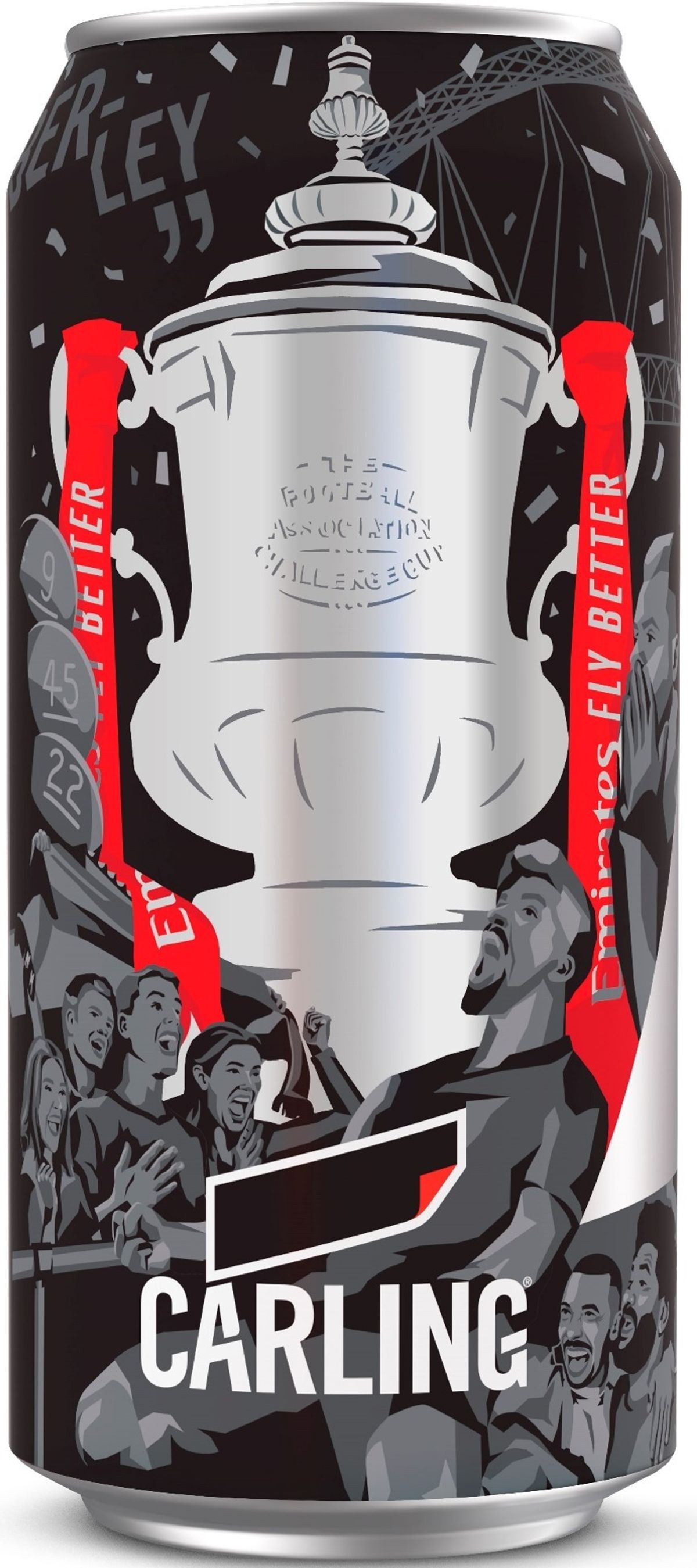 Carling’s limited-edition Emirates FA Cup-inspired cans return