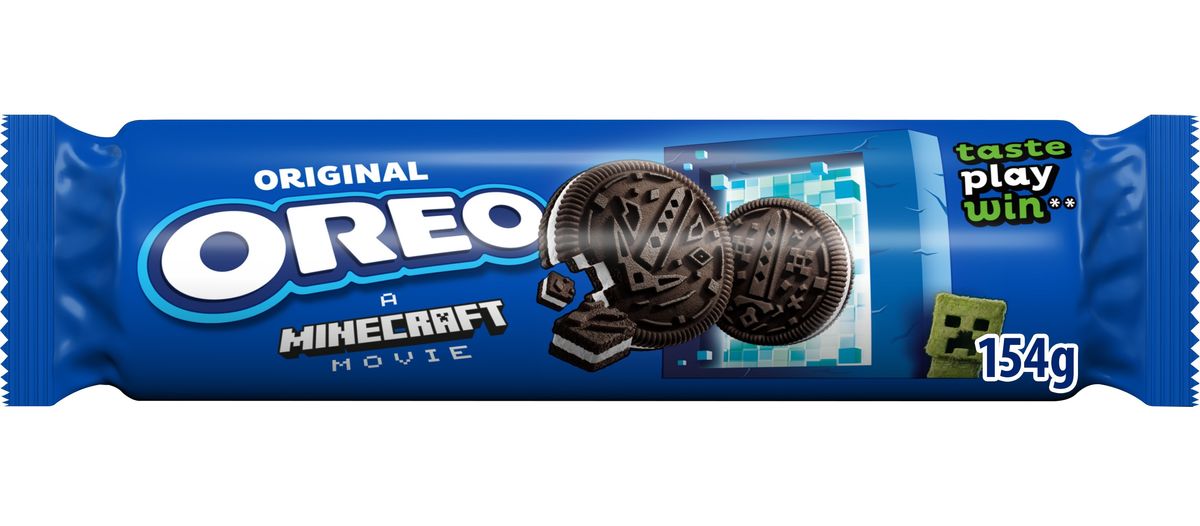 OREO partners with upcoming A MINECRAFT MOVIE for fun and prizes