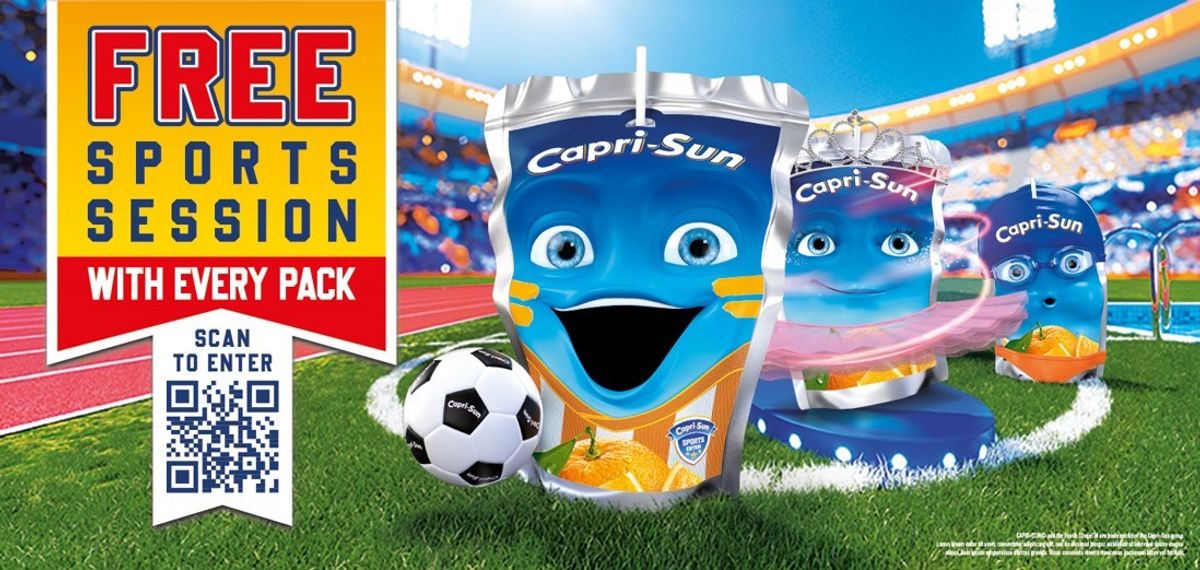 Capri-Sun brings free sports sessions to families