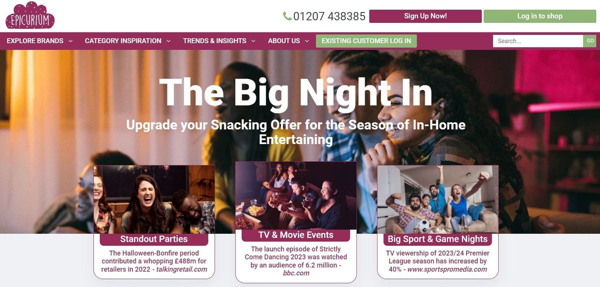 Epicurium Launches ‘Big Night In’ Campaign