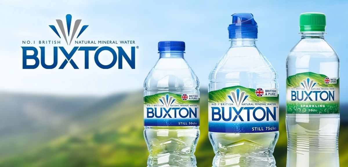 Buxton bottles now made of recycled plastic