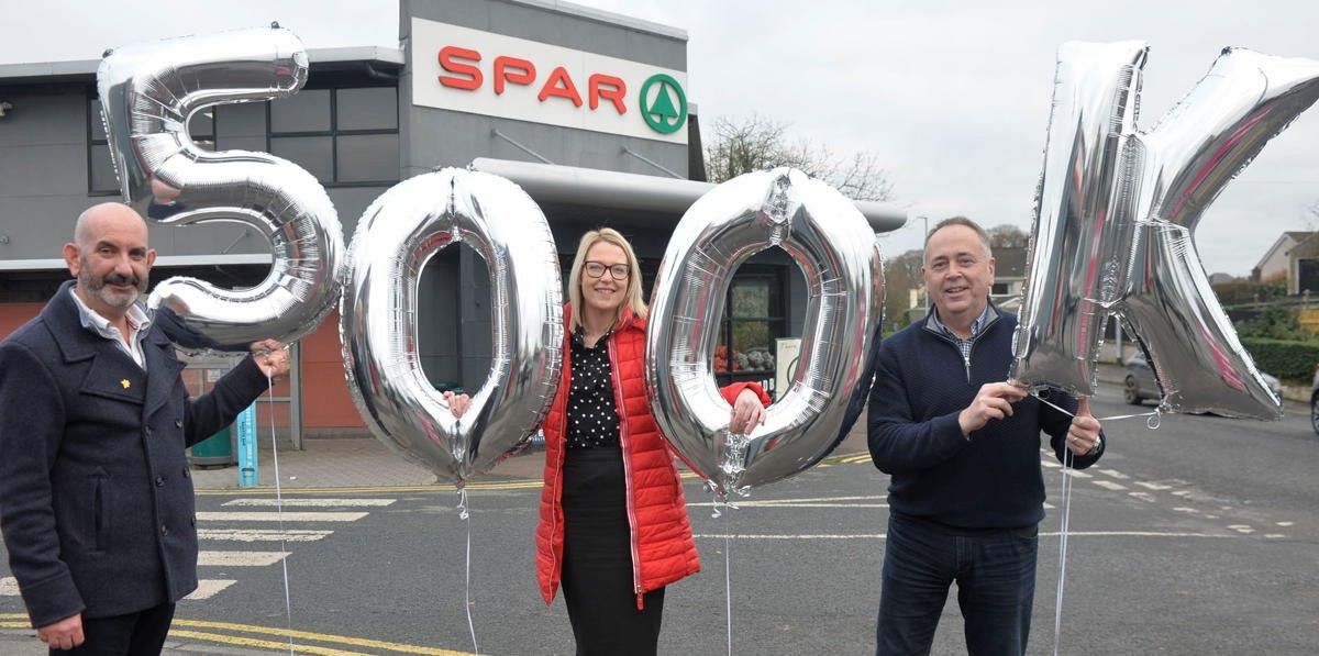 NI retailers raise a quarter of £2m SPAR donation to Marie Curie