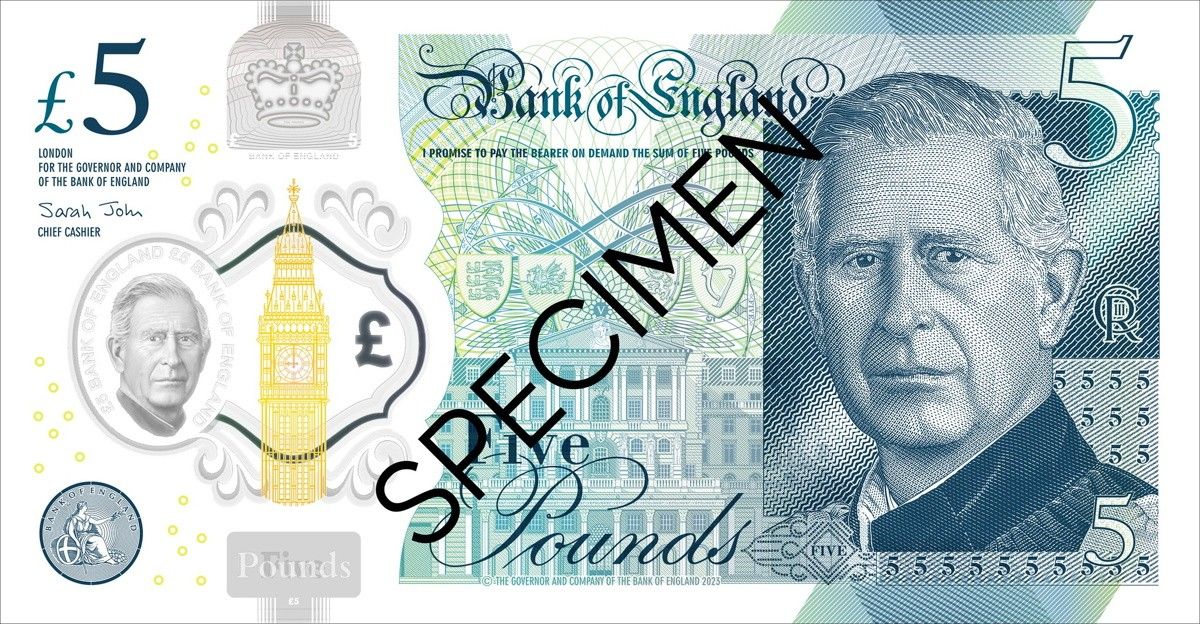 King Charles banknotes to enter circulation from mid-2024