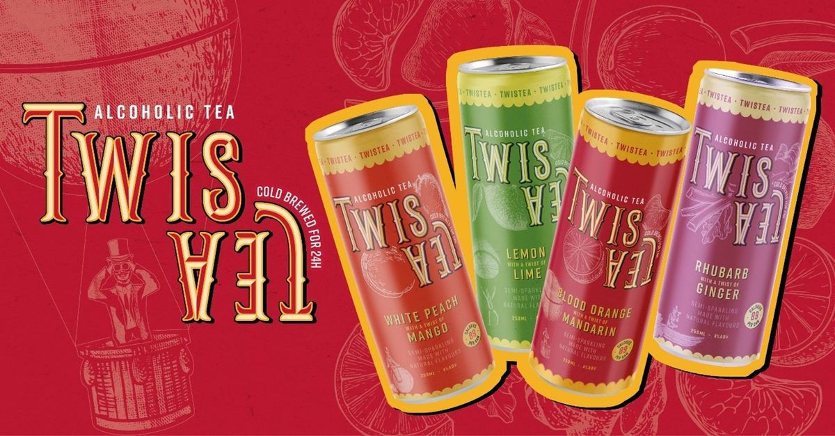 Twistea alcoholic tea sets sights on UK RTD market growth