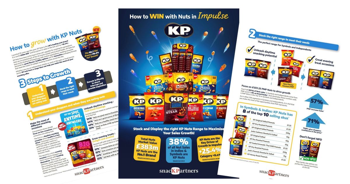 KP Snacks: newly launched guide helps retailers drive sales