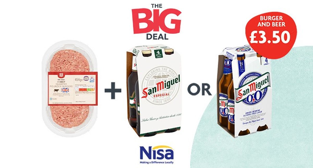 Nisa offers a Big Deal for the big match on Sunday