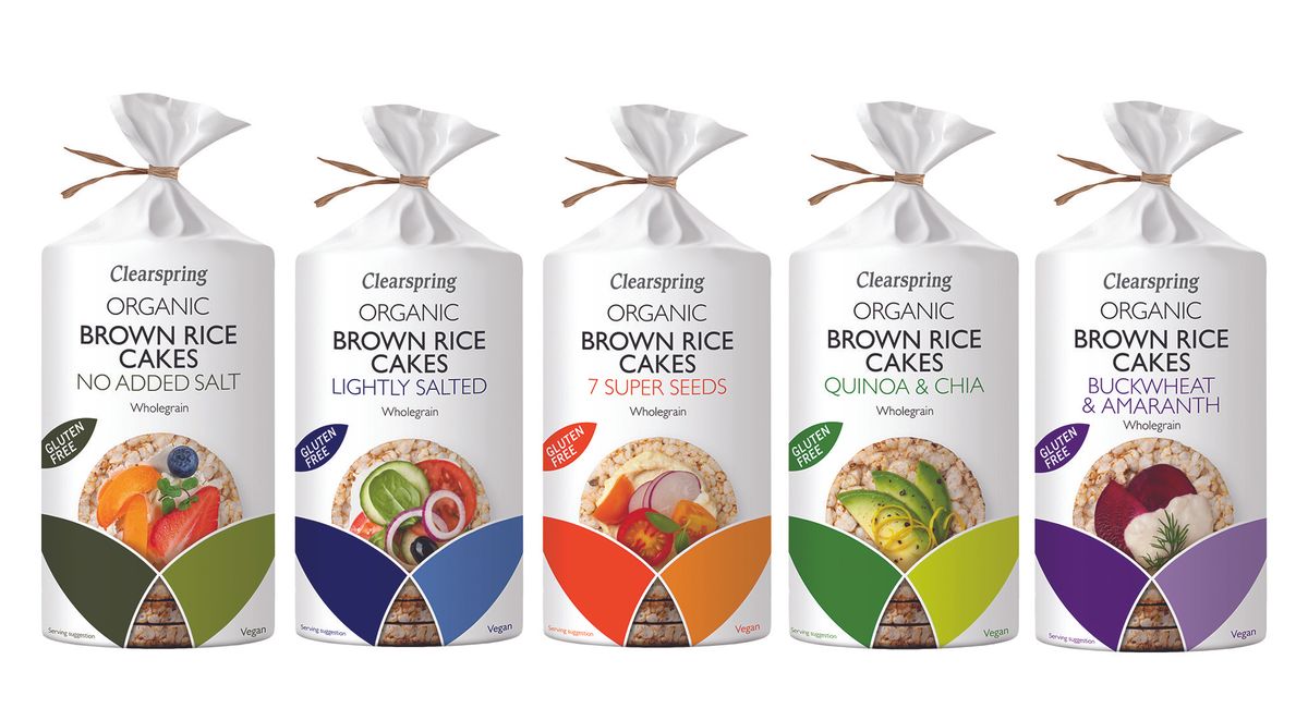 Clearspring relaunches Organic Rice Cakes range plus two new