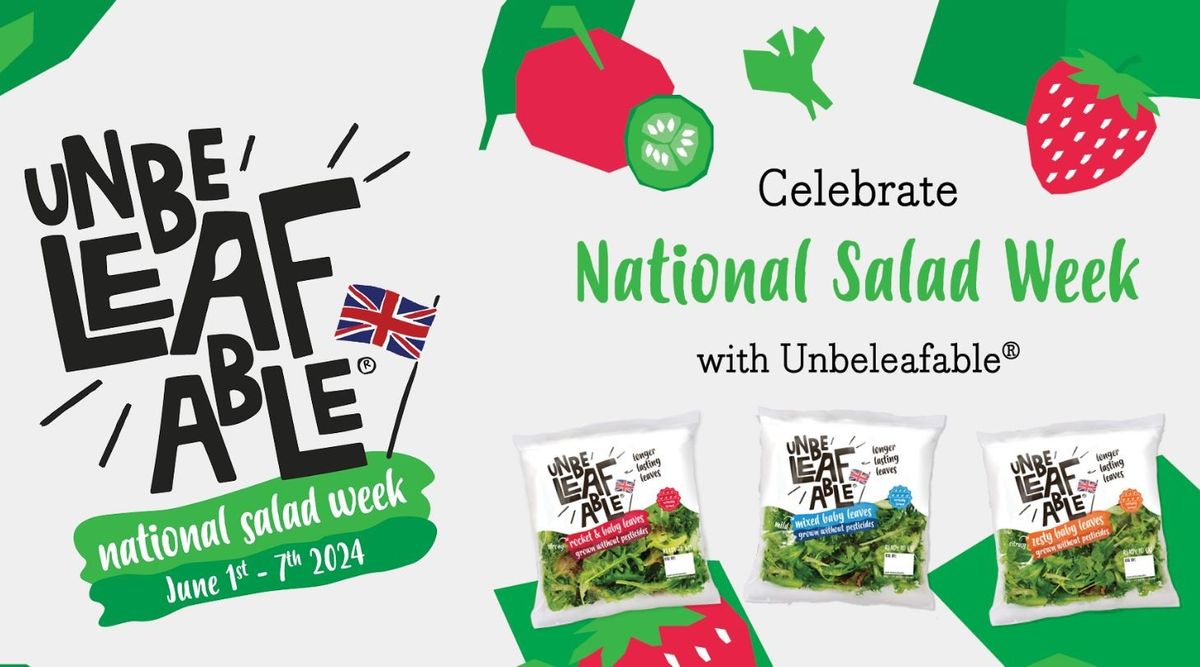 Unbeleafable launches ‘National Salad Week’ for the UK