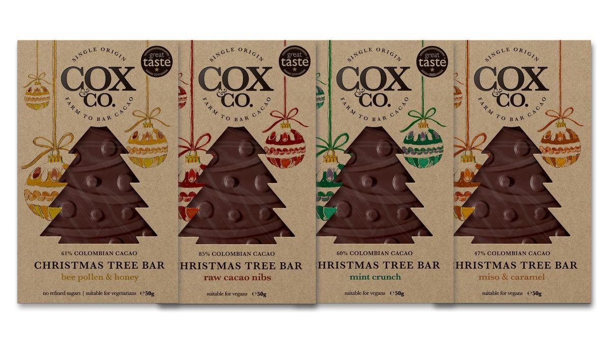 Cox & Co launches new Christmas tree bars