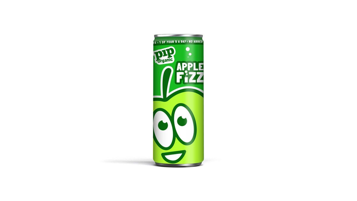 Pip Organic rebrands Apple Fizz drink to appeal to tweens