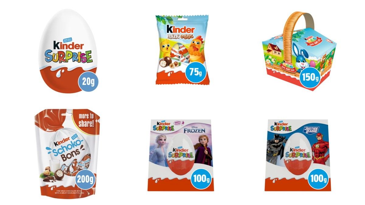 Salmonella: Further Kinder products recalled as Ferrero ordered to shut Belgian plant