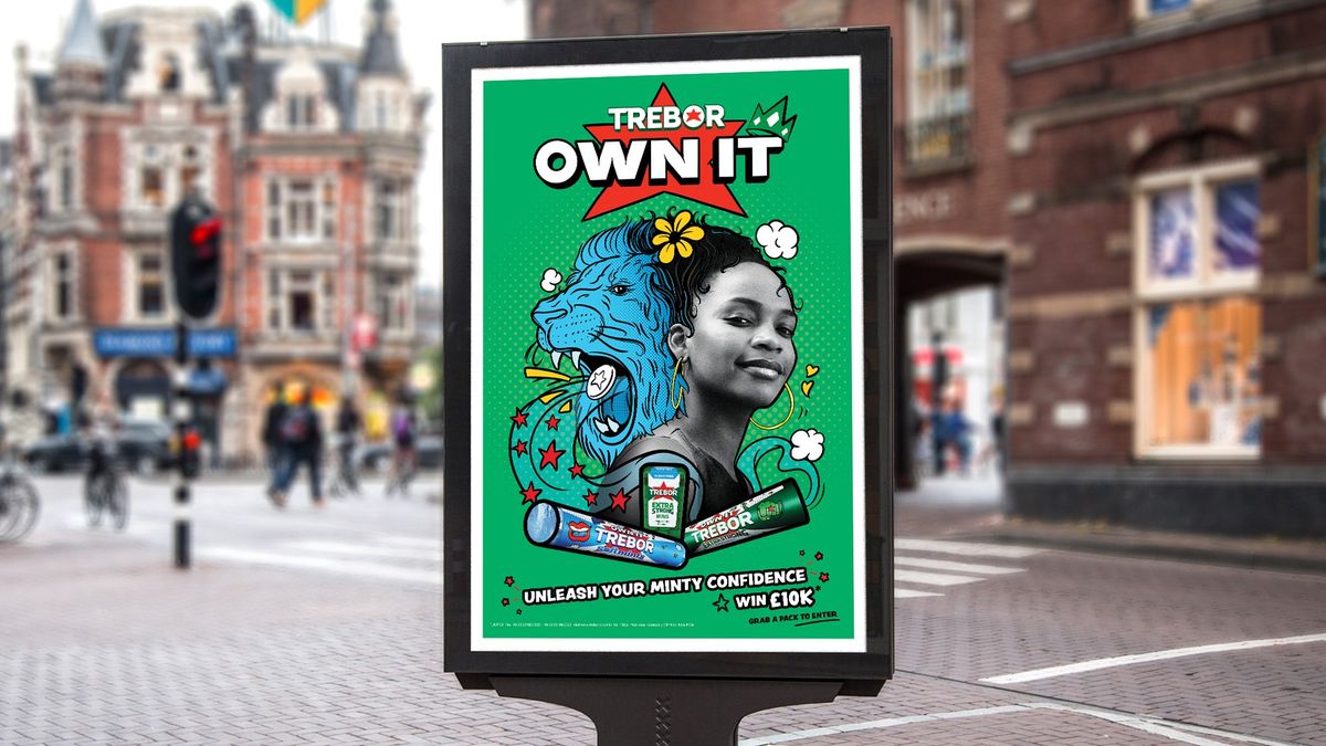 Trebor's 'Own It' campaign now live in key locations