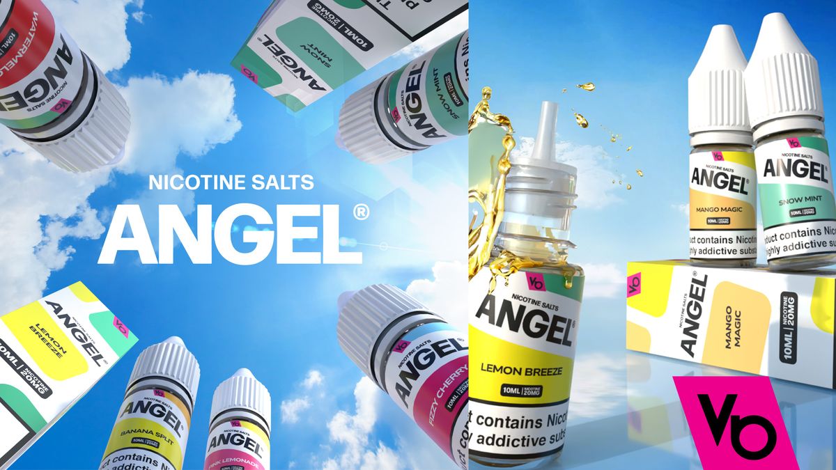 Vapes Bars unveils nicotine salt range Angel Salts