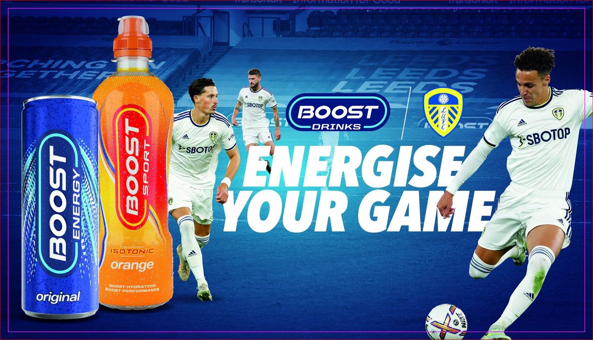 Boost Drinks and Leeds United FC expand partnership