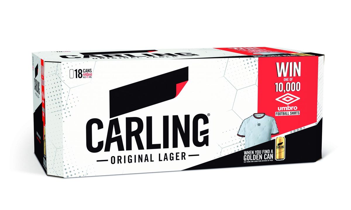 Carling gives football fans Umbro promo goal opportunity