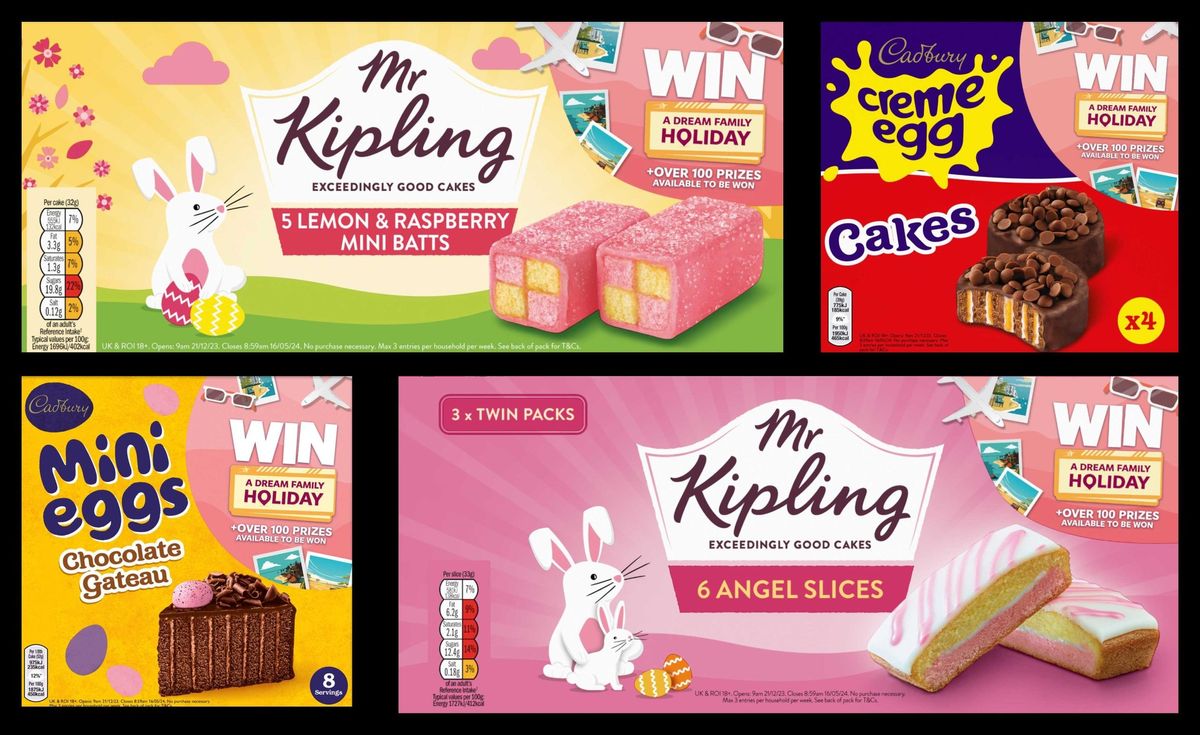 Mr Kipling and Cadbury Cakes new Easter adventure competition 