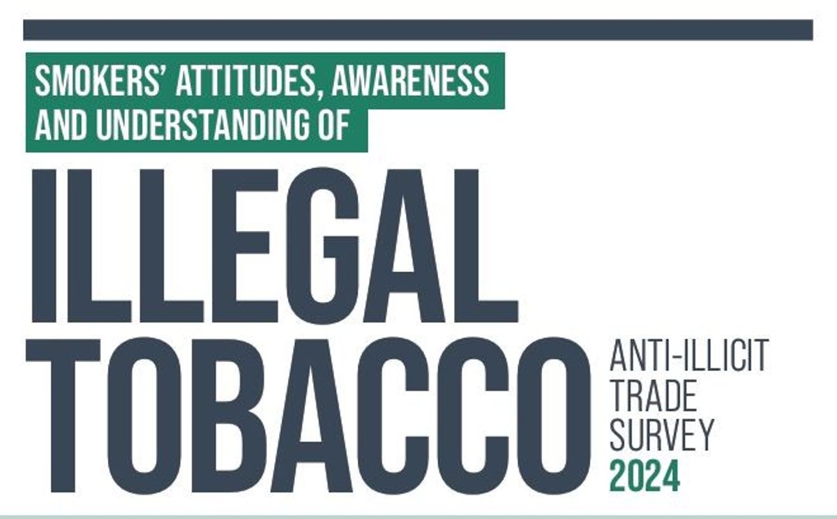 Record number of UK smokers bought illegal tobacco in 2024