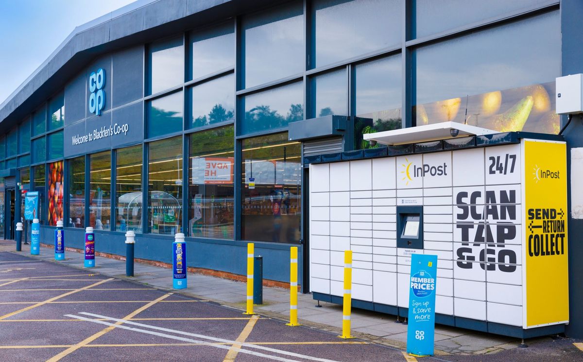 Co-op accelerates parcel locker partnership with InPost