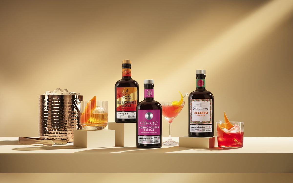 Diageo’s ready to serve ‘Cocktail Collection’ tops sales charts