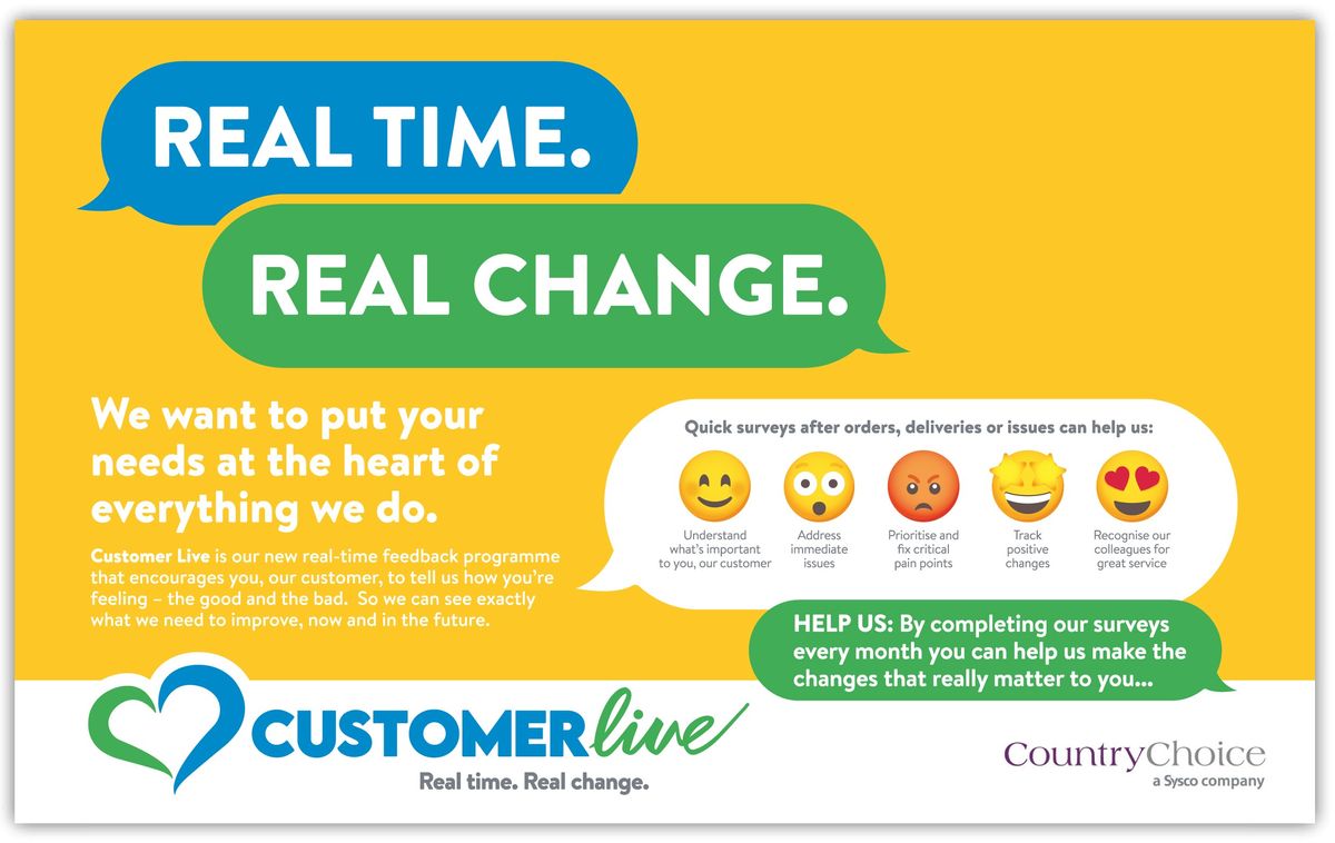 Country Choice launches "Customer Live" customer engagement drive