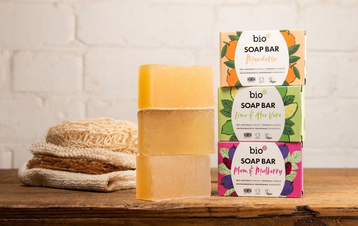 Bio-D launches new soap bar range