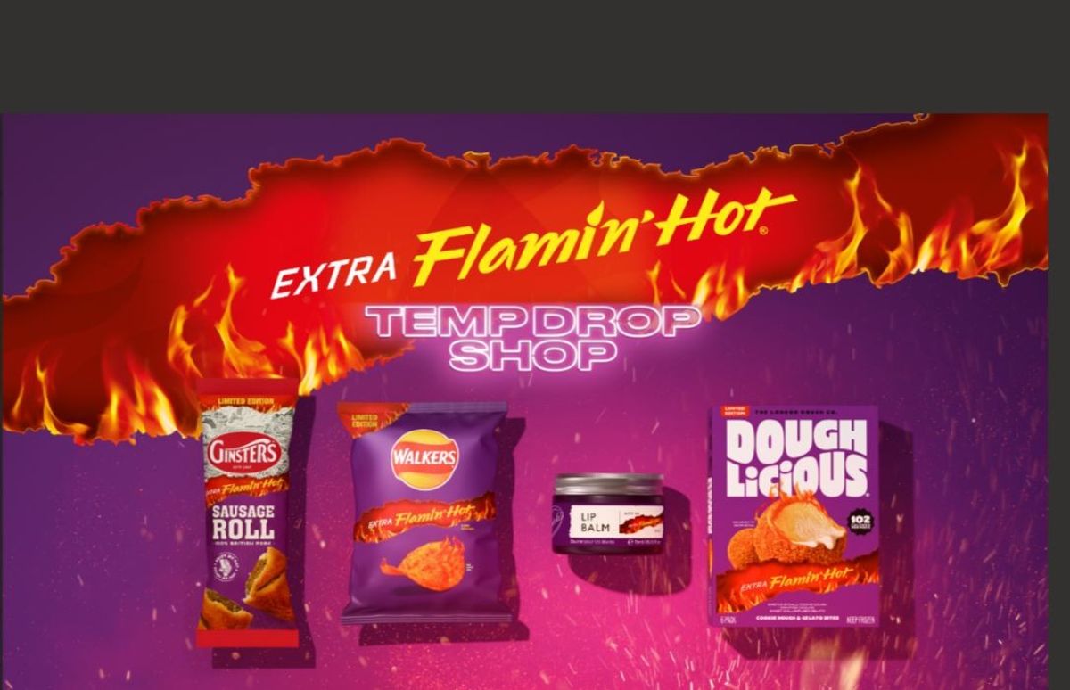 Walkers Extra Flamin’ Hot brings the heat this winter