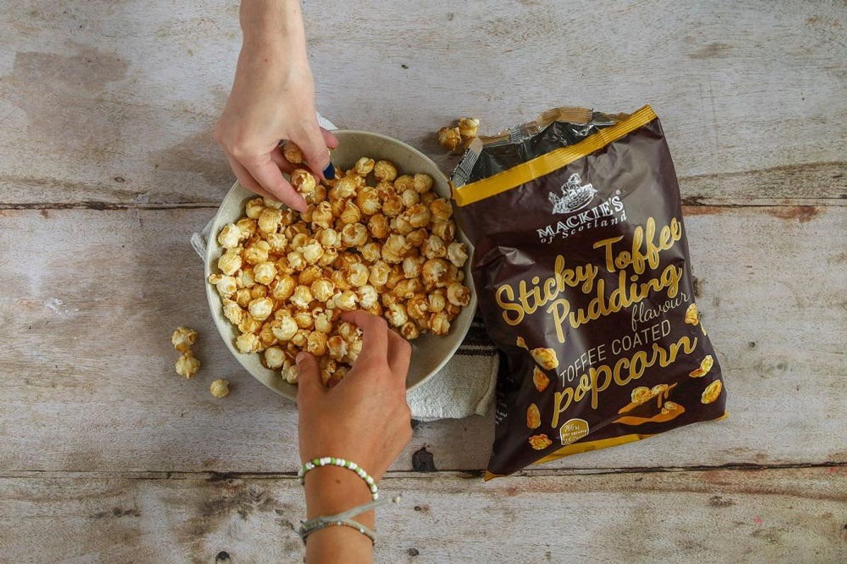 Mackie’s Crisps reveals staple British pudding as newest popcorn flavour