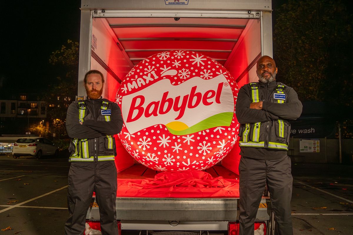 Go big this Christmas with Maxi Babybel