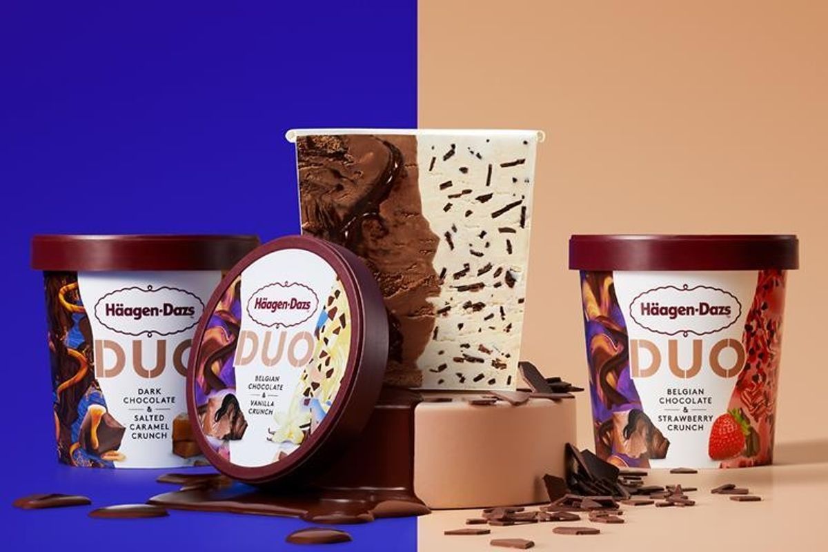 Häagen-Dazs launches innovative DUO range