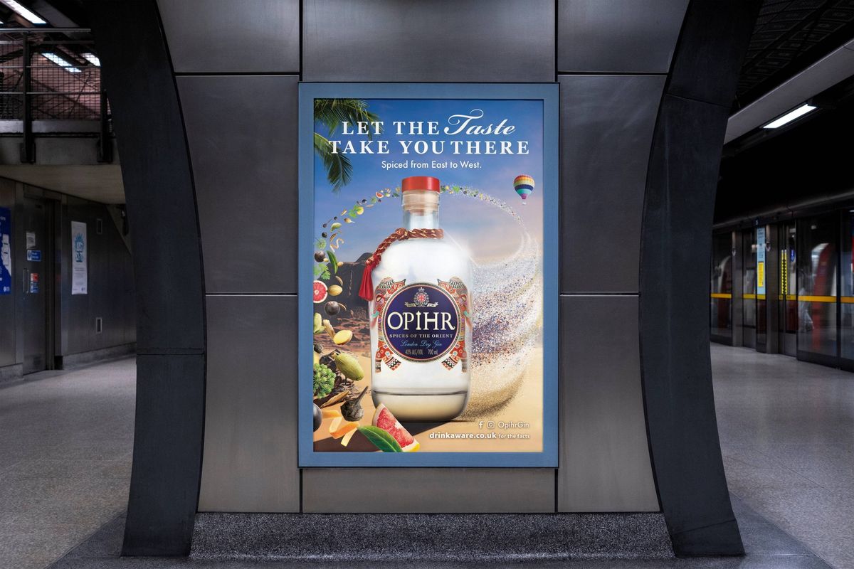 OPIHR Gin launches first OOH Campaign