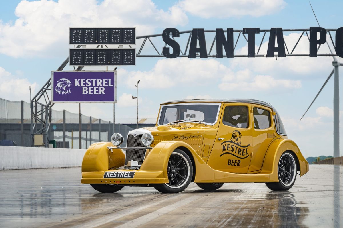 Kestrel Beer continues Santa Pod sponsorship with two-year agreement