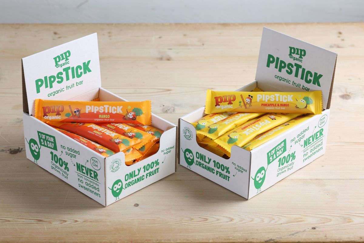 Pip Organic expands into the snack bar category with Pipsticks