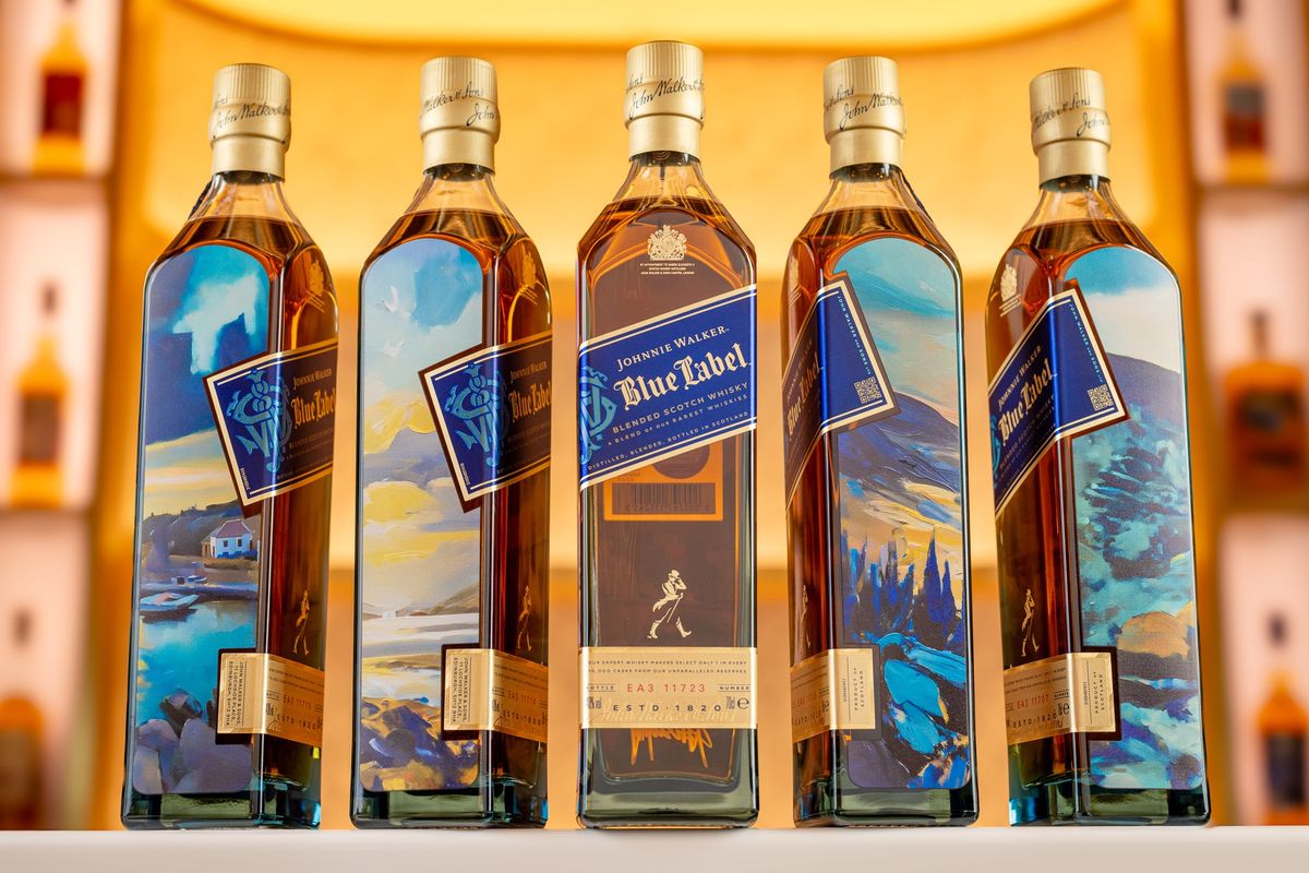 Johnnie Walker AI-powered whisky personalisation experience at Princes Street