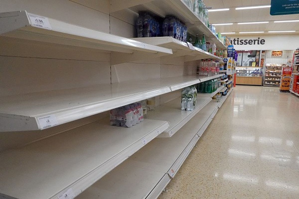 Food shortage pinches Britons as 'one in six' claims products not available