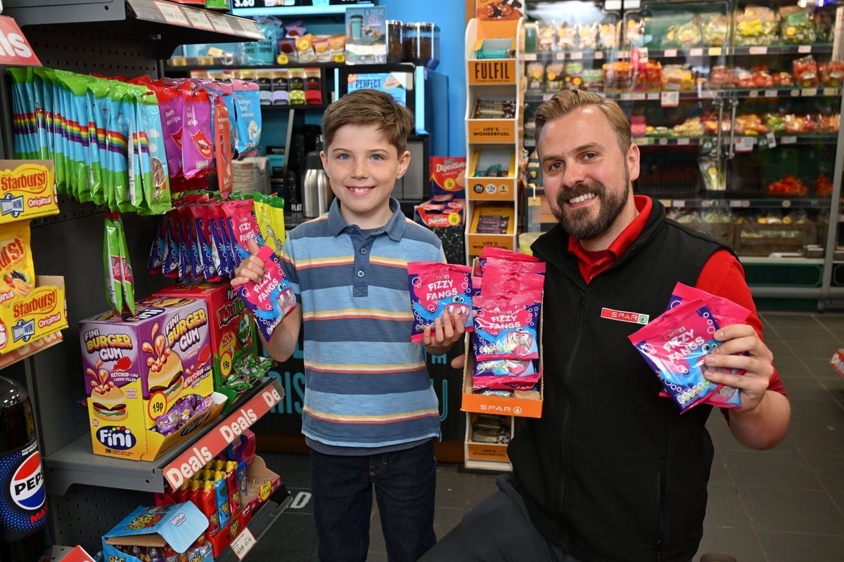 Ballygally’s young boy's design inspires new SPAR confectionery