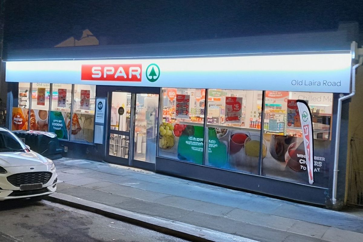 Plymouth SPAR celebrates grand reopening after fire