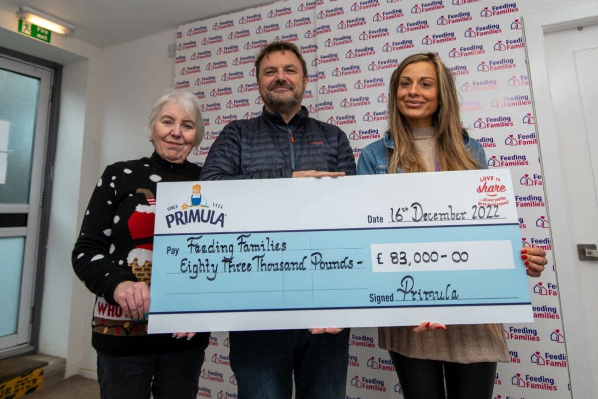 Primula Cheese shares Christmas spirit with £120,000 donation