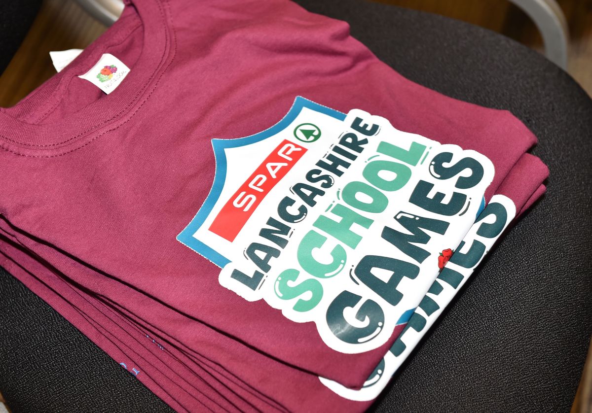 Rebrand for SPAR Lancashire School Games