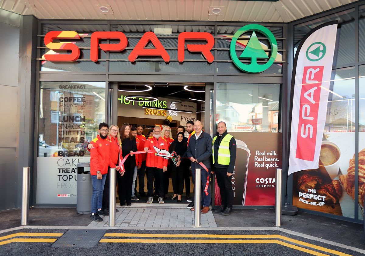 Ceylon service station transformed into SPAR site with £1.5m rebuild