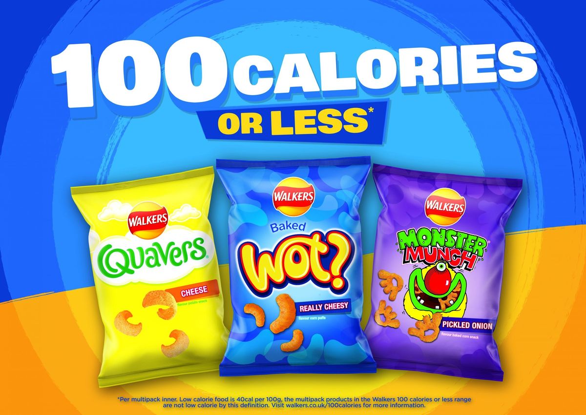 Walkers’ 'surprising' new campaign highlights sub-100 cal family favourites