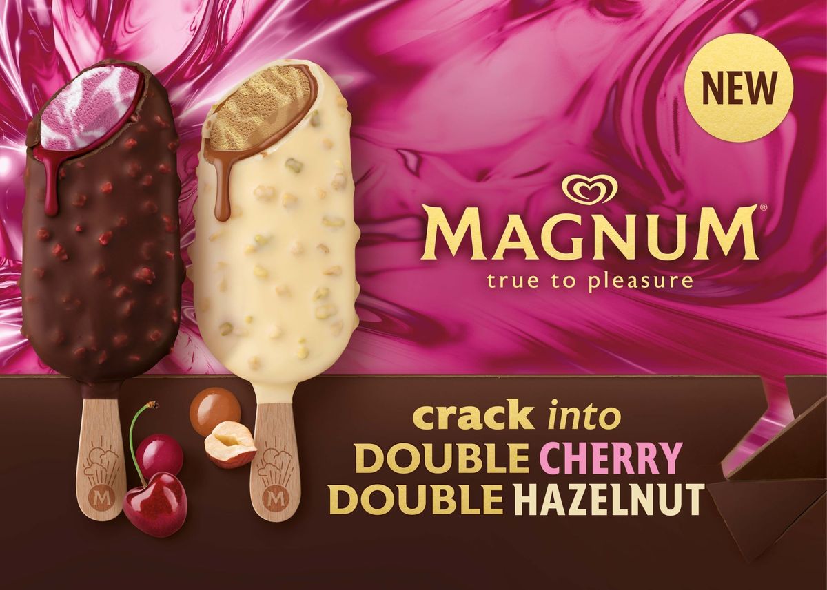 Magnum debuts marbled ice cream with Utopia range