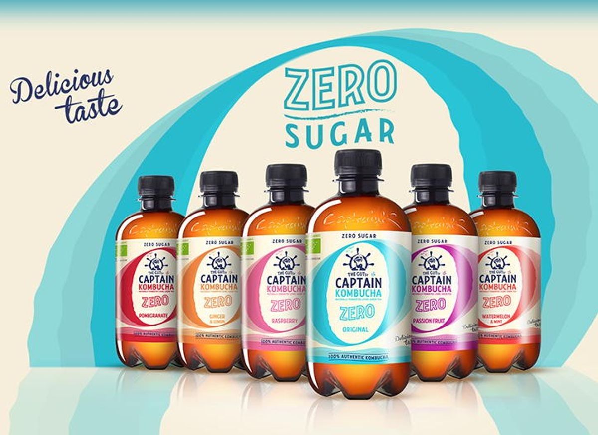 GUTsy Captain launches new zero Kombucha range