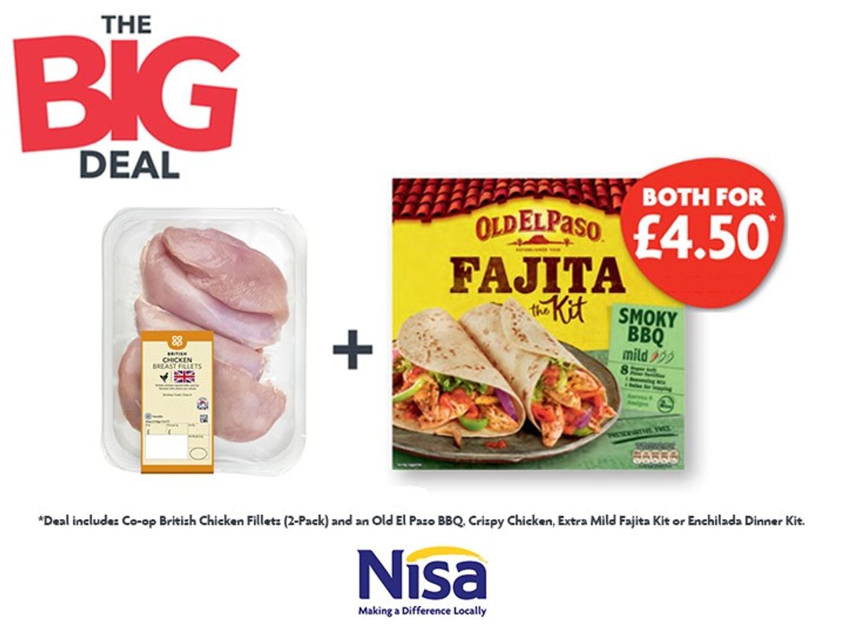 Nisa serves up fajita fiesta with latest Big Deal promotion