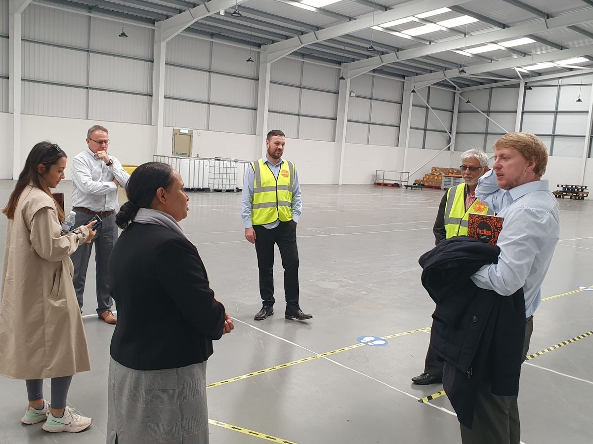 Bolton North East MP in flavour heaven on Fazilas factory tour