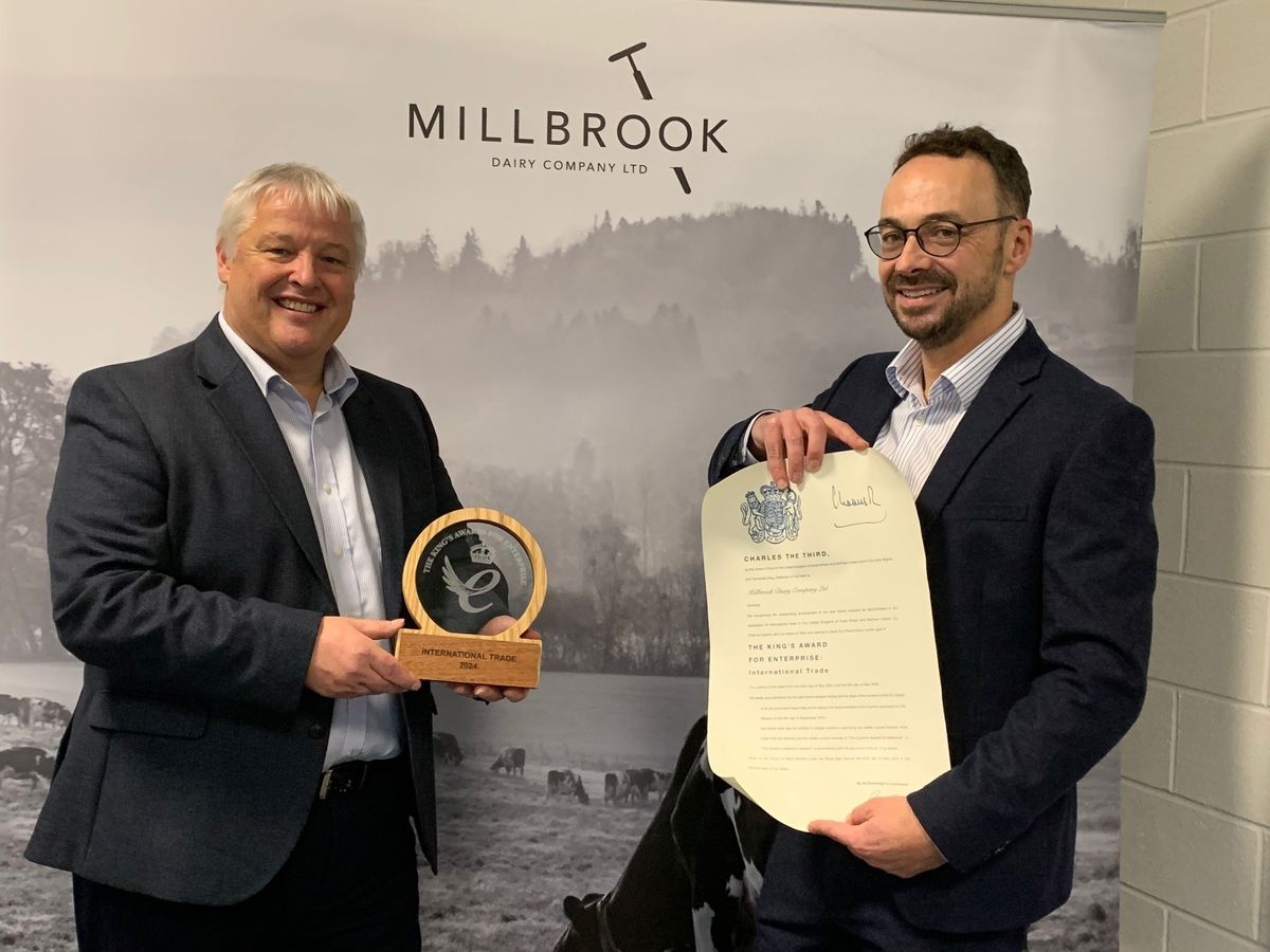 Millbrook Dairy gets prestigious King’s Awards