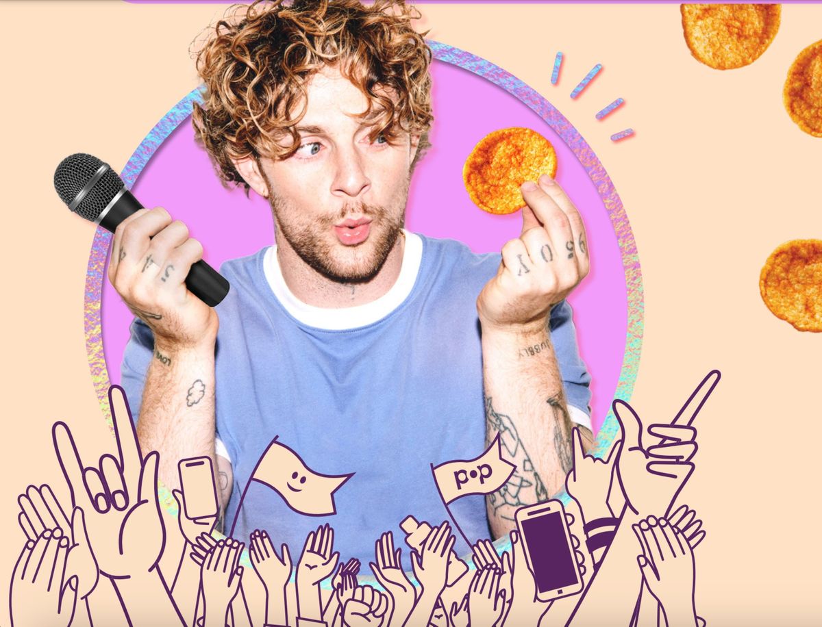 Award-winning UK pop star Tom Grennan  is new popchips ambassador