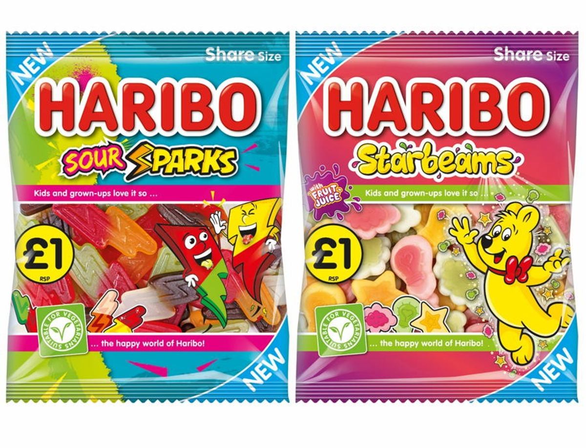 Haribo adds two new treats to vegetarian range