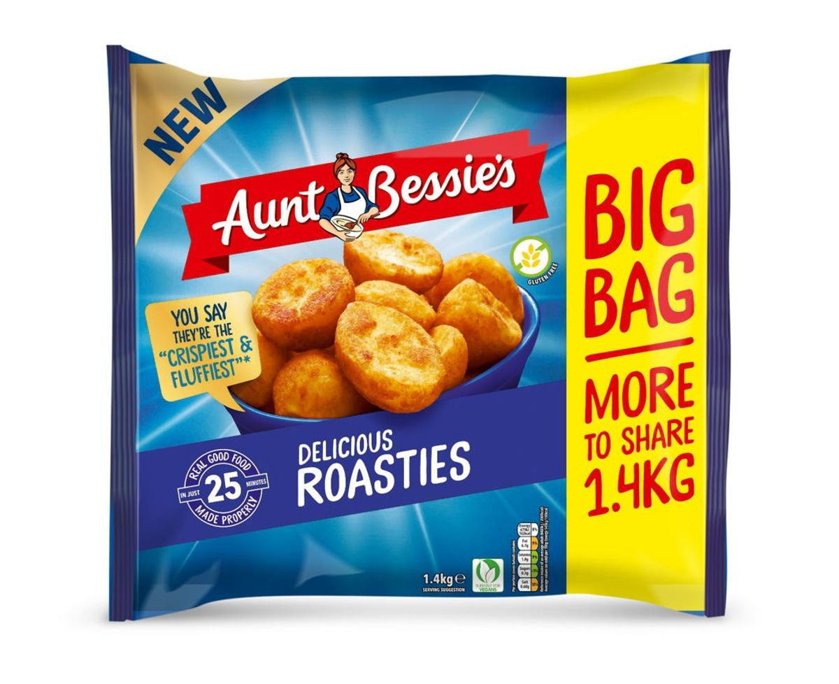 Aunt Bessie's revamps roastie recipe