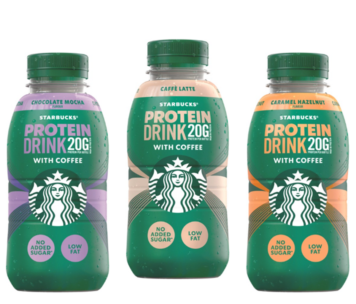 Starbucks launches new RTD protein range